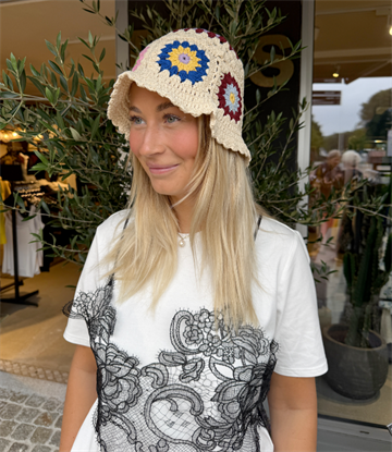 SUI AVA FREDERICA BOHEMIAN HAT MULTI 